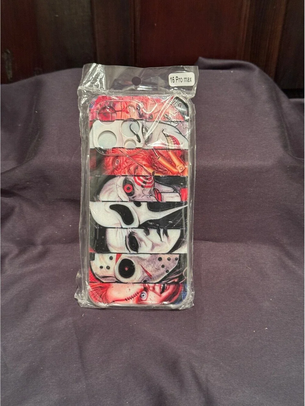 Horror Movie Themed Phone Case for iPhone 16 Pro Max
